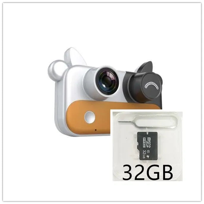 X13 Pirate Ship children's camera in blue with 2.4-inch screen and buttons
