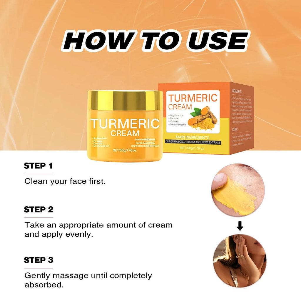 50g brightening hydrating moisturising cream in compact 53mm jar