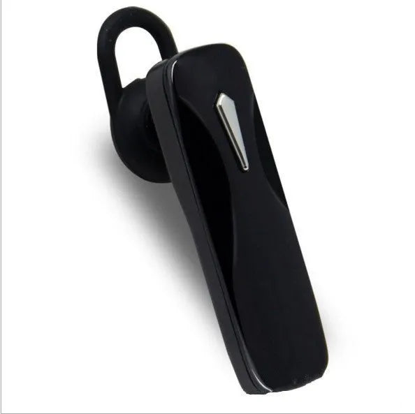 M163 car Bluetooth headset in black and white colour options with ear piece and control buttons