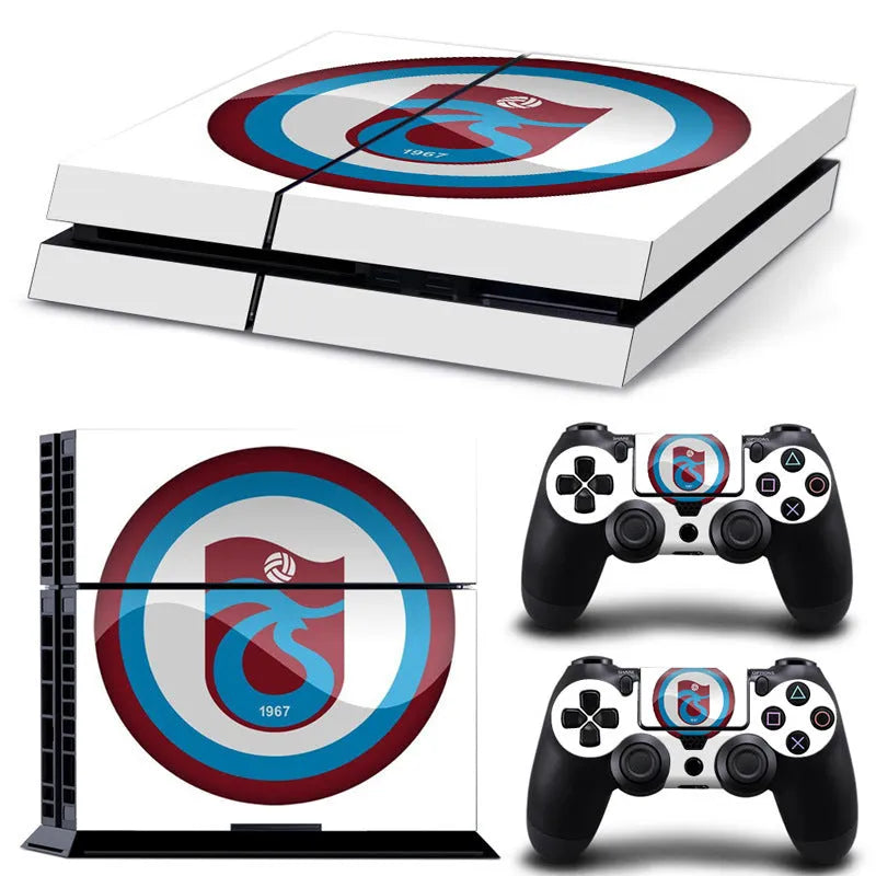 PS4 console skin film with imported PVC material and high-definition print in multiple styles