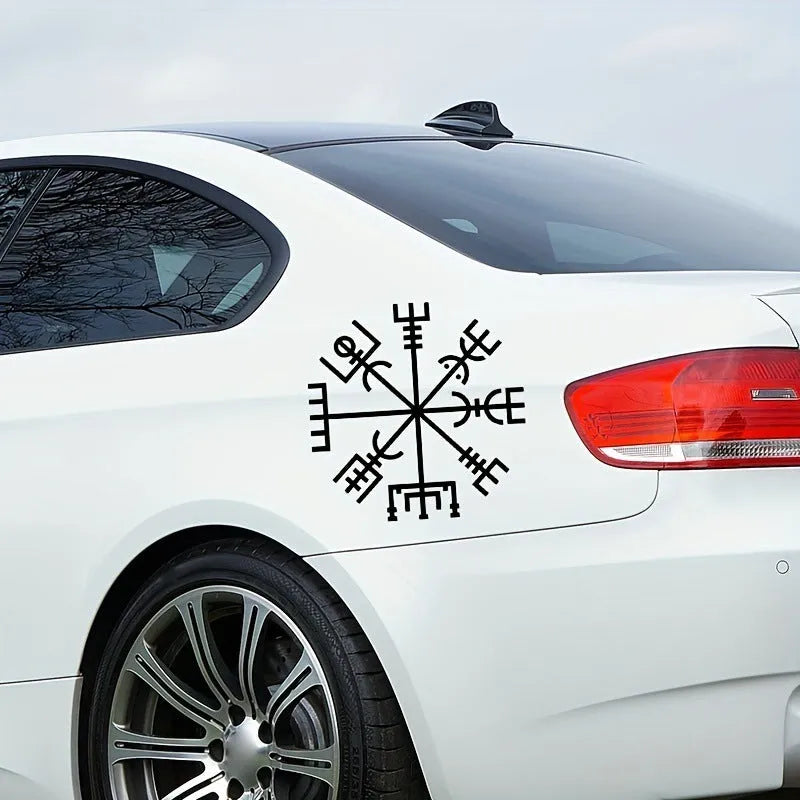 Vegetarian No Charm 13x13cm square vinyl car window and notebook decorative sticker