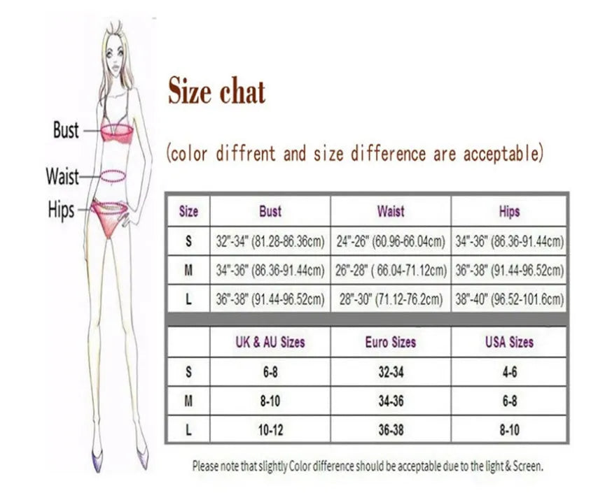 Women's split bikini with deep V neckline, front knot detail, and lace-up front in nylon, available in multiple colours