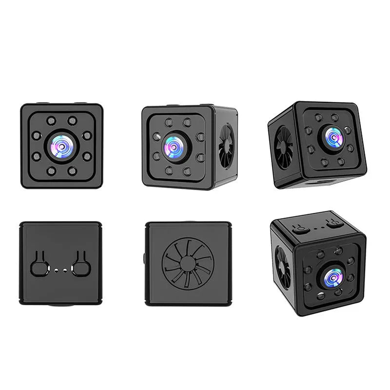 Black Remote Network Intelligent Sports HD K13 Camera with bracket