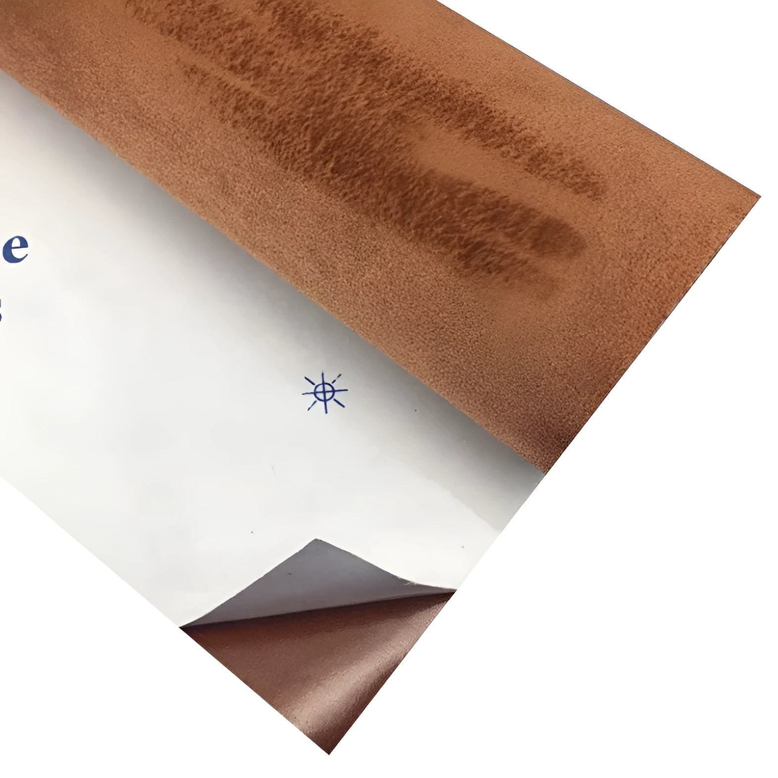 Self-adhesive elastic suede sheet for car interior and furniture decoration in selected colour and size.