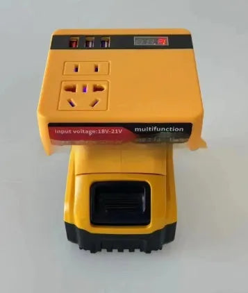 120W lithium battery inverter for electric screwdriver and power tools, compatible with Dayi Dewei Mivoch Mutian
