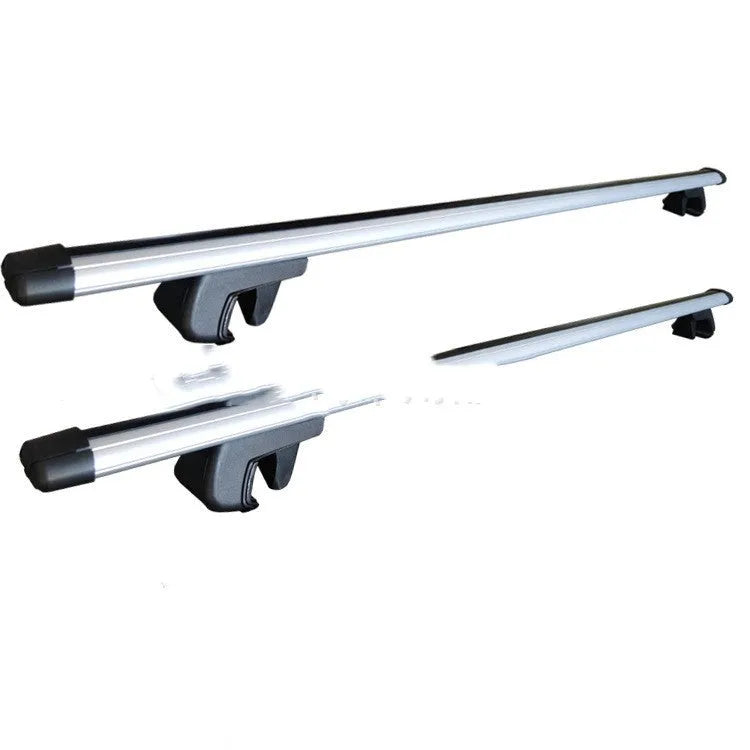 GM SUV alloy roof rack kit with adjustable crossbars showing 75kg load capacity