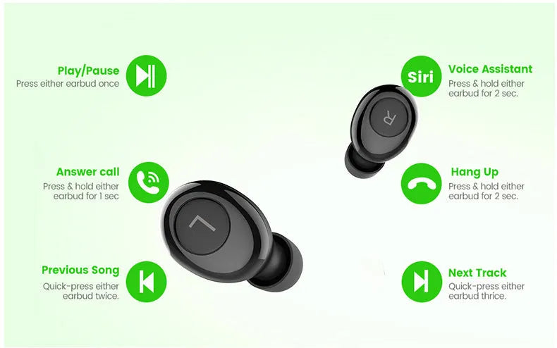 H001 black rechargeable Bluetooth digital headset sound amplifier for swimming and wading sports