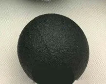 Mini Siamese peanut massage ball, EPP foam, 8cm single ball, black, used for fascia release and muscle relaxation
