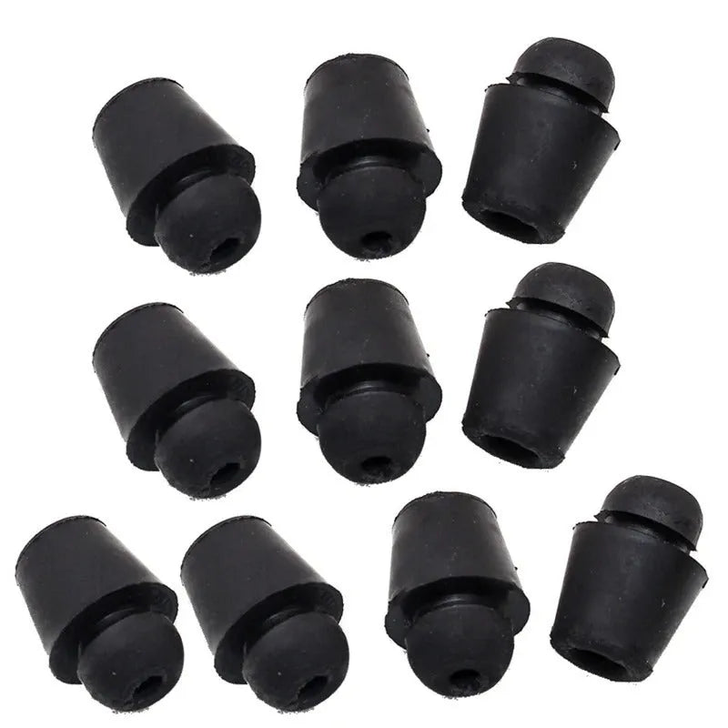 Pack of 10 X16 colour rubber automobile buckle clips for vehicle vibration reduction