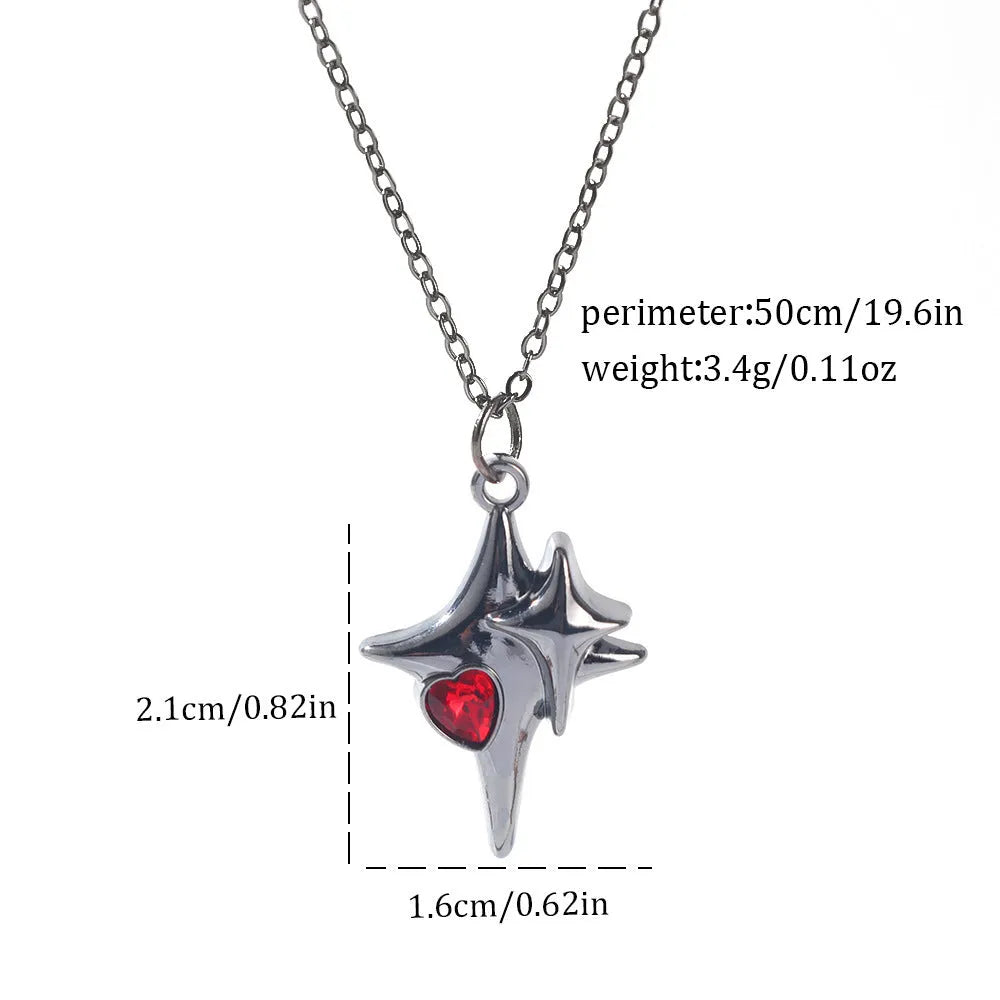Halloween necklace with zinc alloy pendant showing bat, spider and celestial designs in electroplated colours