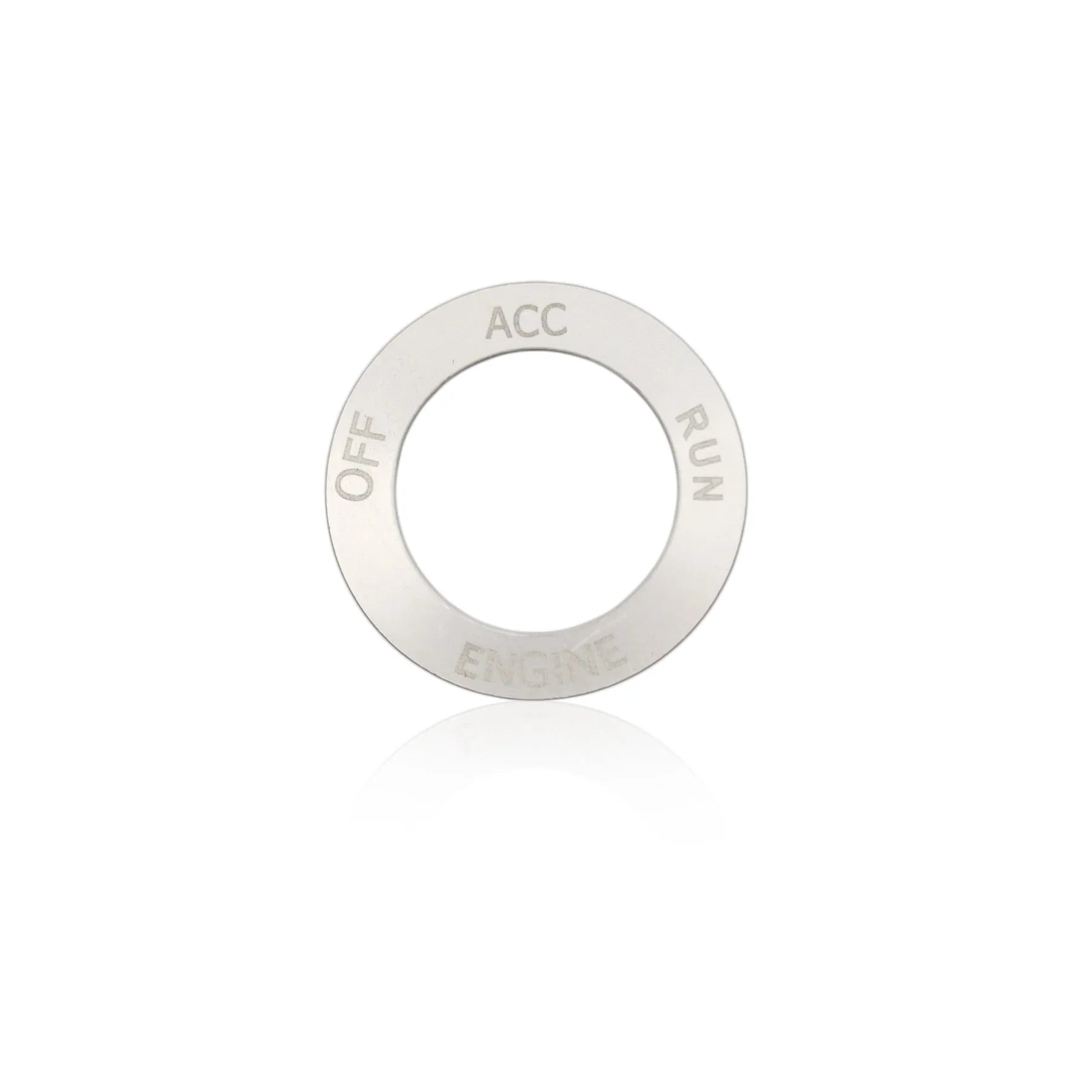 Aluminium alloy decorative ring for Dodge Challenger Grand Cherokee air conditioning knobs