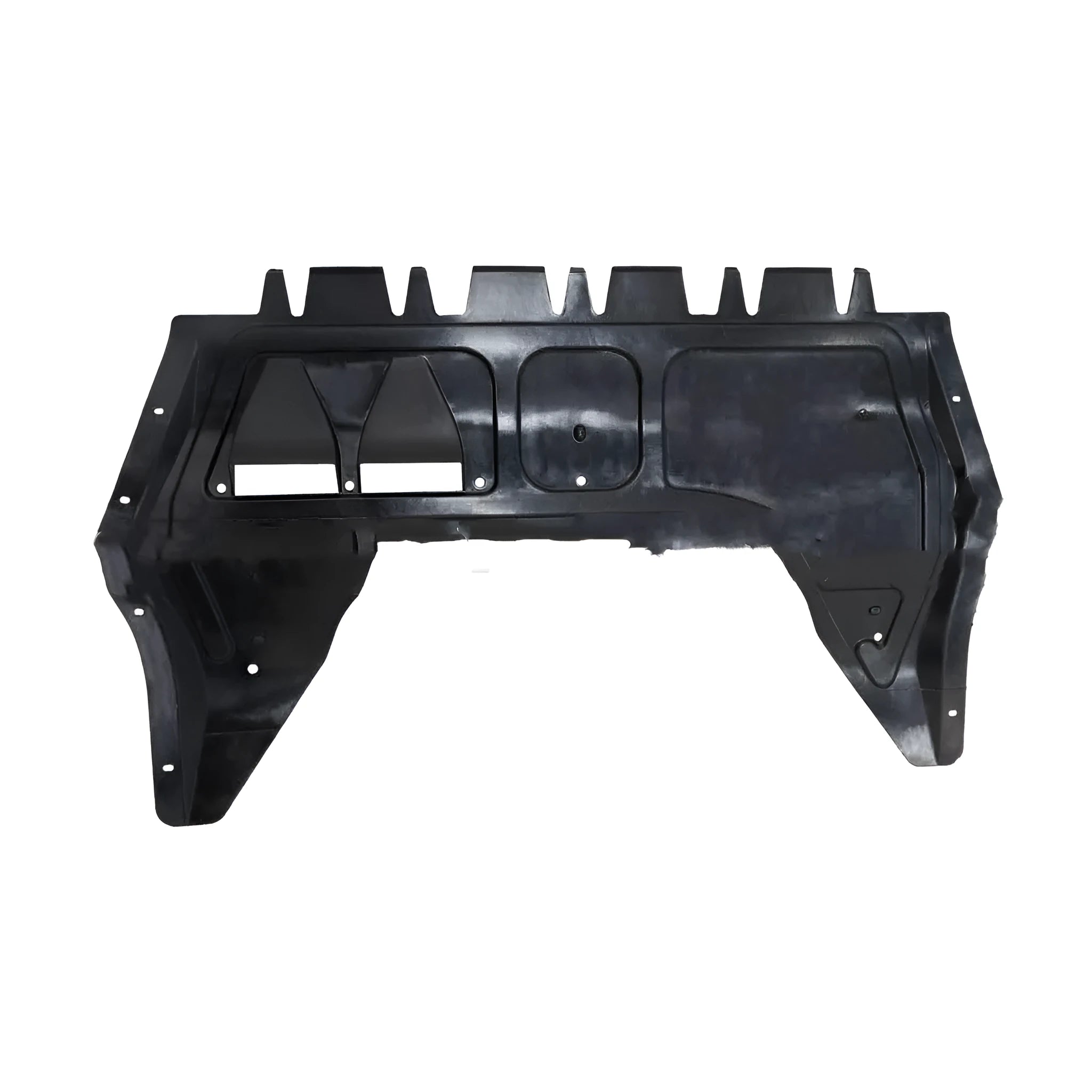 Black plastic engine lower guard plate for VW Jetta and Beetle with OEM 5C0825237D