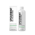 100ml spearmint oil pulling mouthwash bottle with clove and peppermint oils