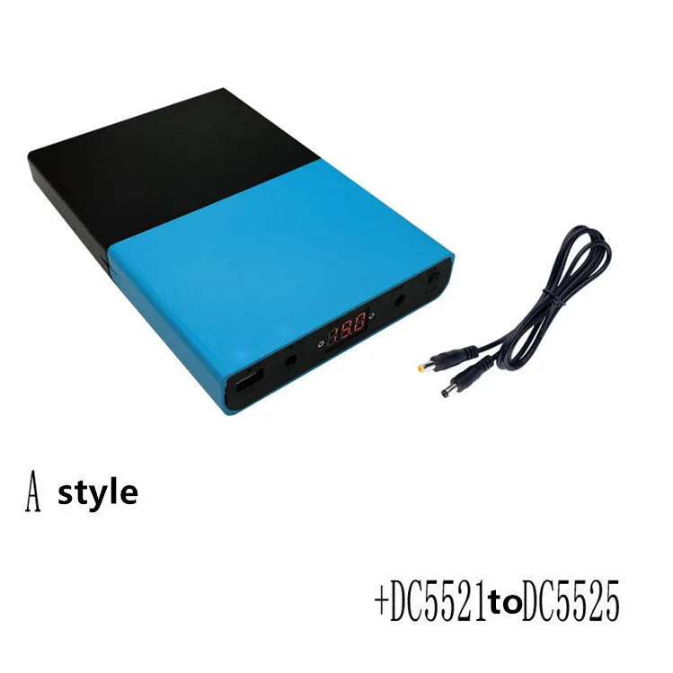 Solderless battery box mobile power supply 90W with voltage display and QC3.0 charging port