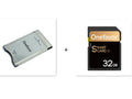 SD to PCMCIA adapter card with 32GB memory for Mercedes-Benz car navigation systems
