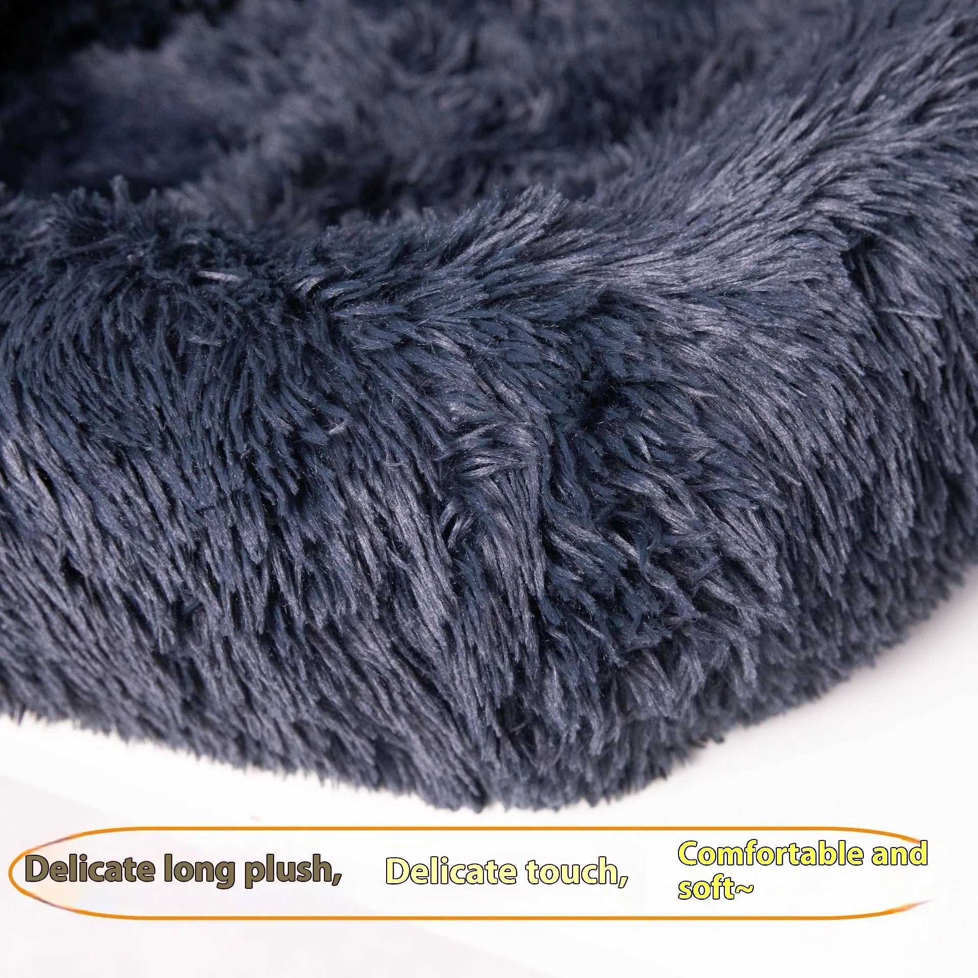 Thermal cloth pet mat on car seat in dark grey colour