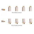 Plastic male and female terminal head connectors for 1s lithium battery crossing machine, 10 pieces pack