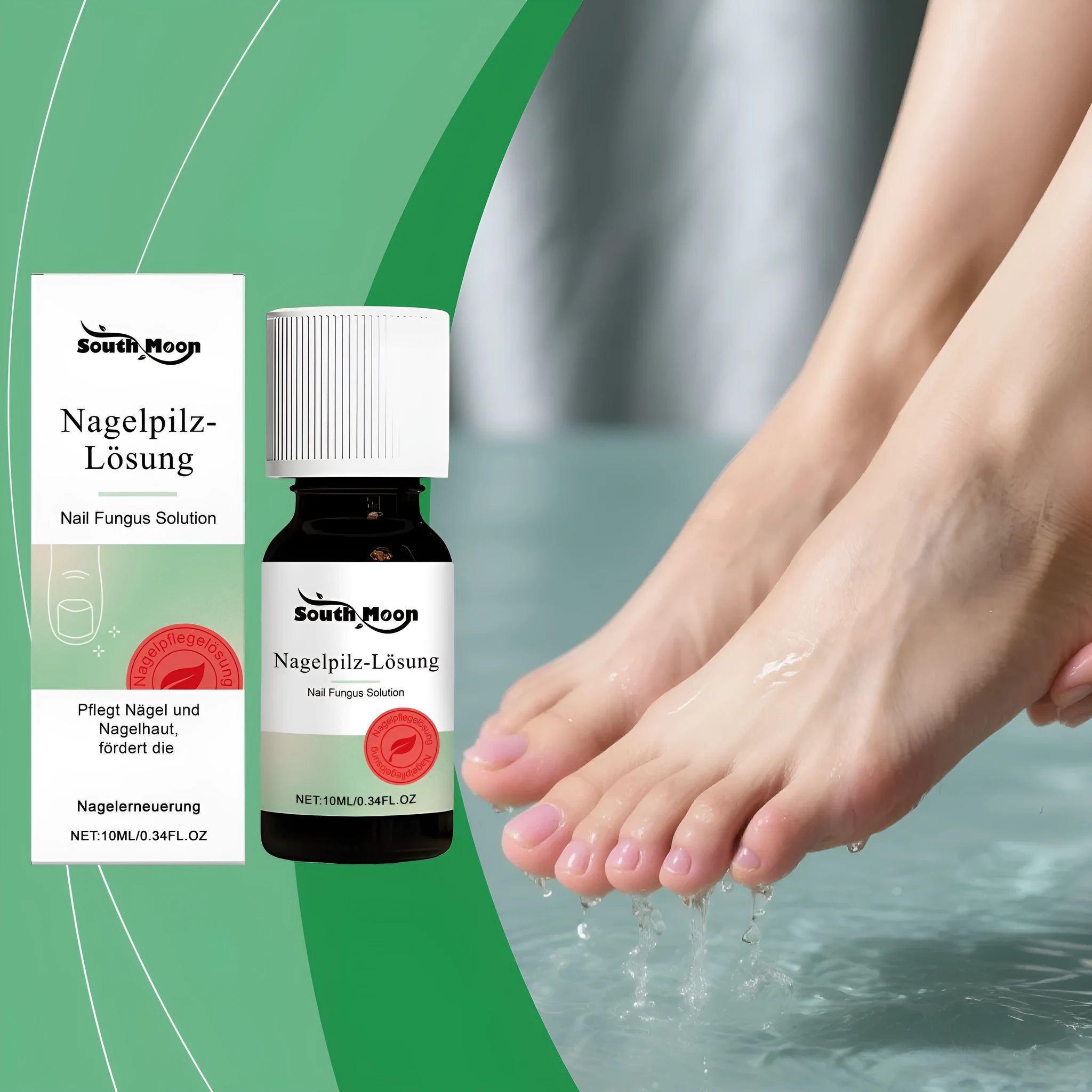 10ml daily gentle nail care essence with tea tree oil and eucalyptus leaf oil for moisturising nail surface