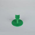 Chinese style resin nail bracket 6x6x4.3 cm on a desk holding nails