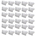 60 D318 coloured PA66 plastic automobile clips for trim and panel fastening