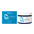 118g jar of Barrier Repair Cream with mint leaves and shea butter for facial hydration.