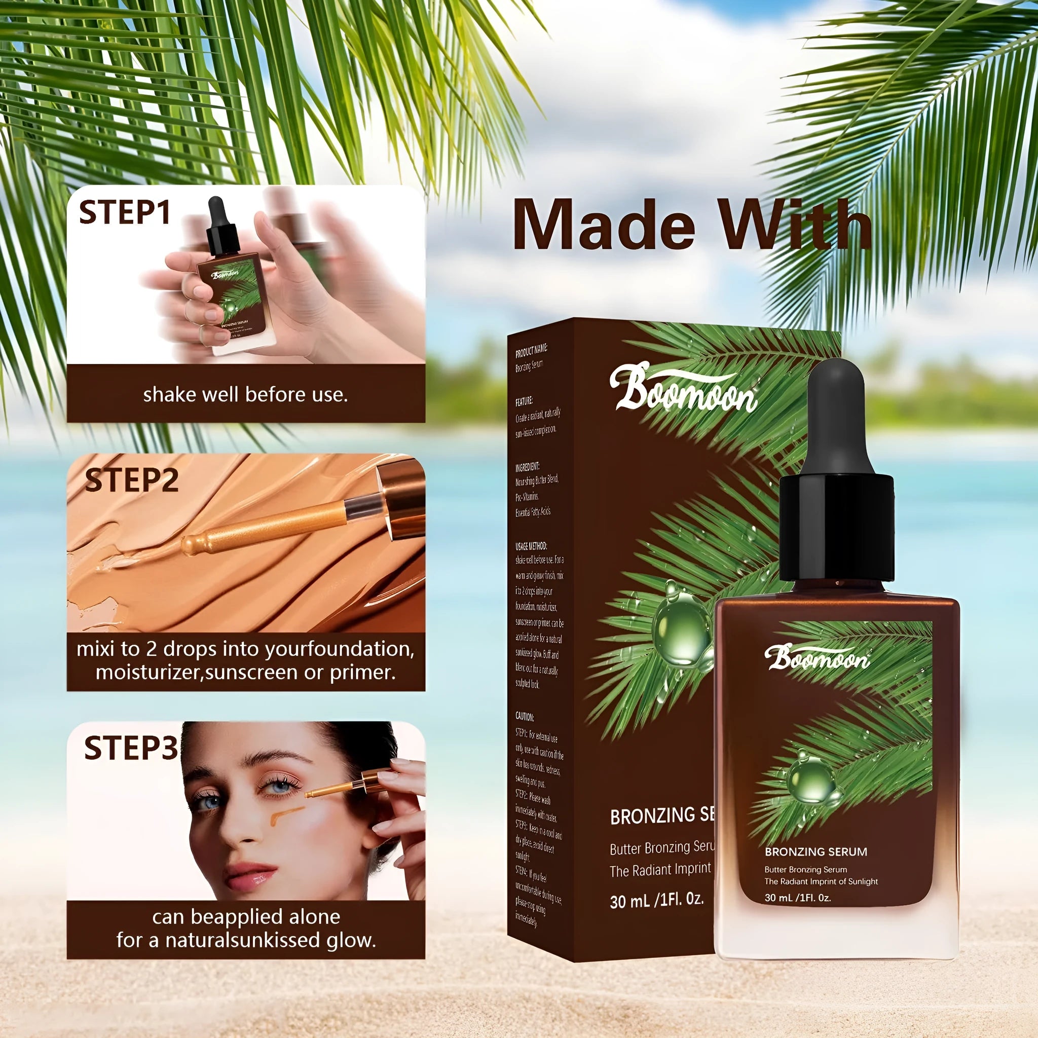 Bronze Black Care Solution 30ml bottle for soft contact lens moisturisation
