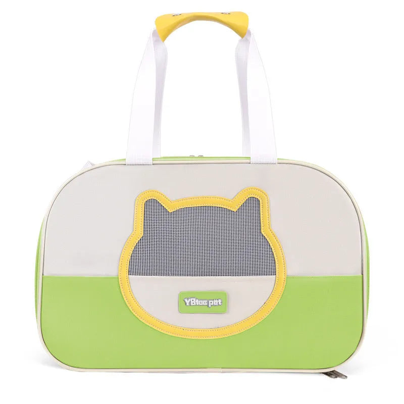 Outdoor portable foldable cat school bag in Oxford cloth with multiple colour options