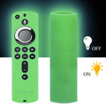 Black silicone protective case fitted on a Stick 4K remote media player 2 3 with precise cutouts