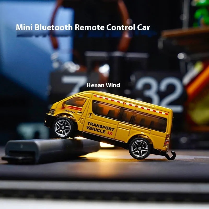 Mini alloy Bluetooth dual-mode drift remote control car in 1:64 scale with three-speed regulation