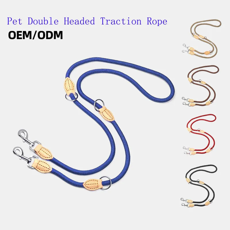 Blast race training dog leash and padded collar set in multiple colours