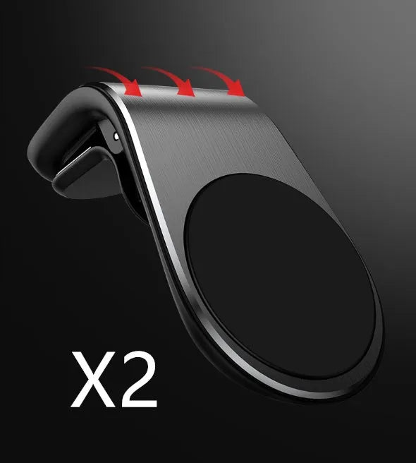 car bracket mobile phone holder for car outlet in black color