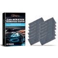 Car scratch repair cloth, black chemical fibre, 20x10cm, in box packaging, for minor paint scratches