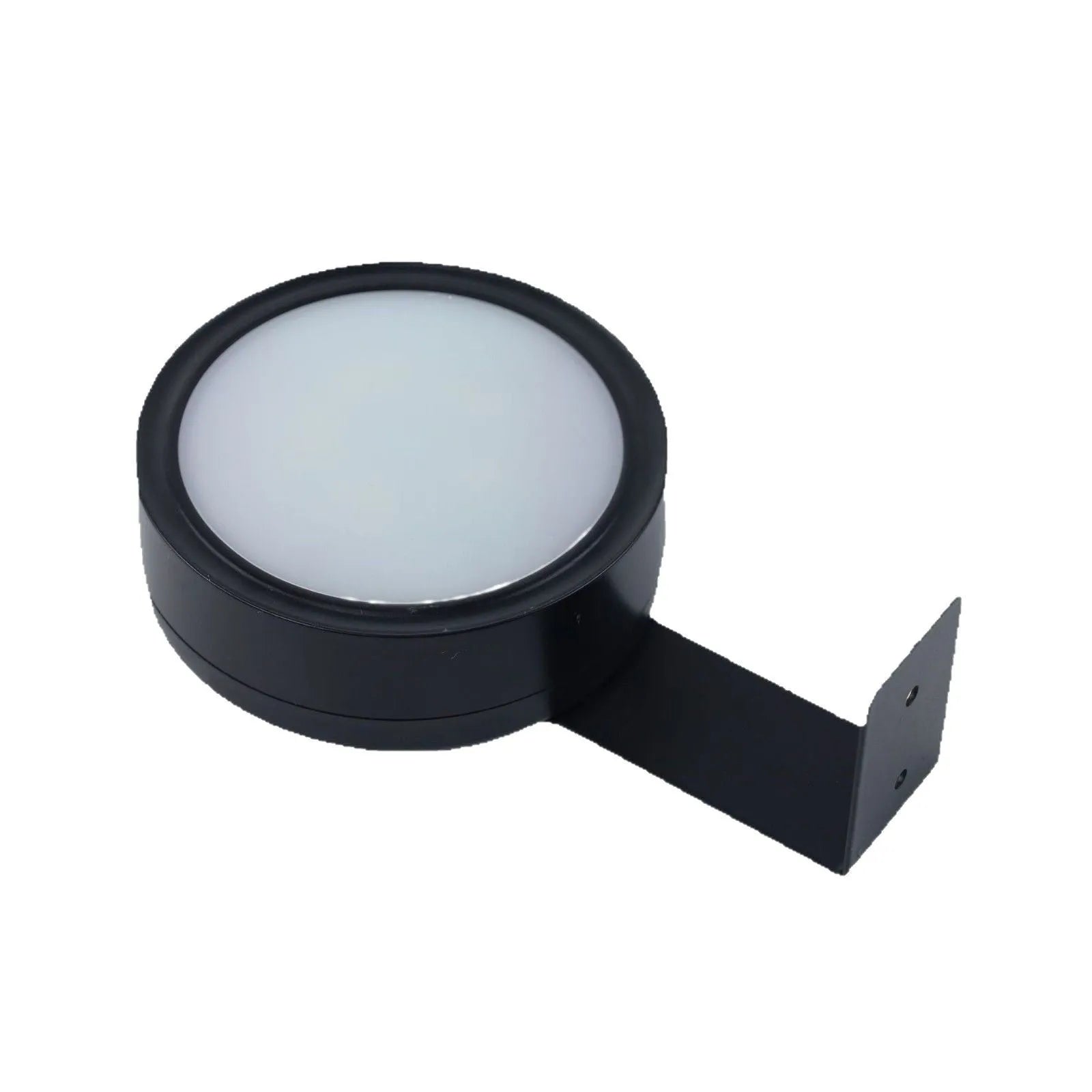 Wireless LED painting lamp with a magnetic mounting belt and remote control in black finish.