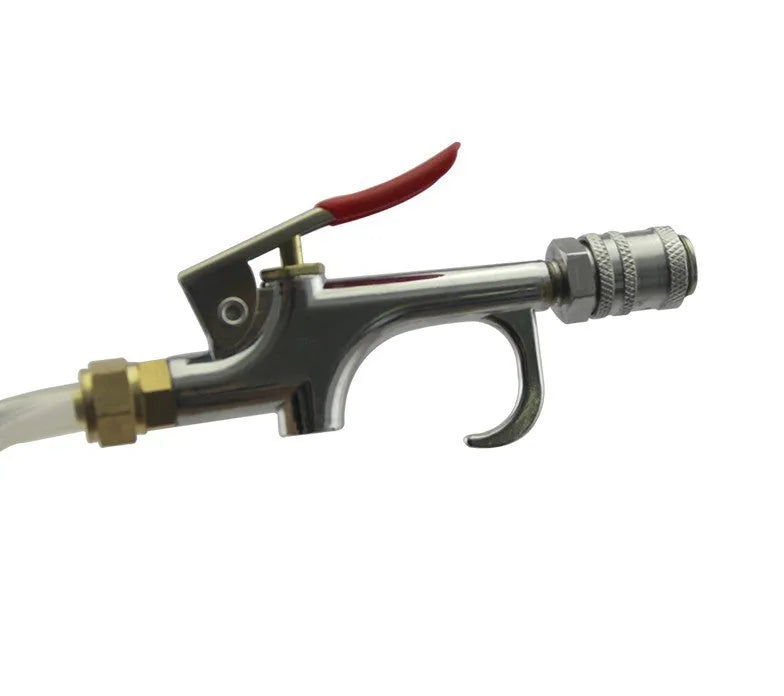 Pneumatic automatic transmission oil changer machine with fluid tank