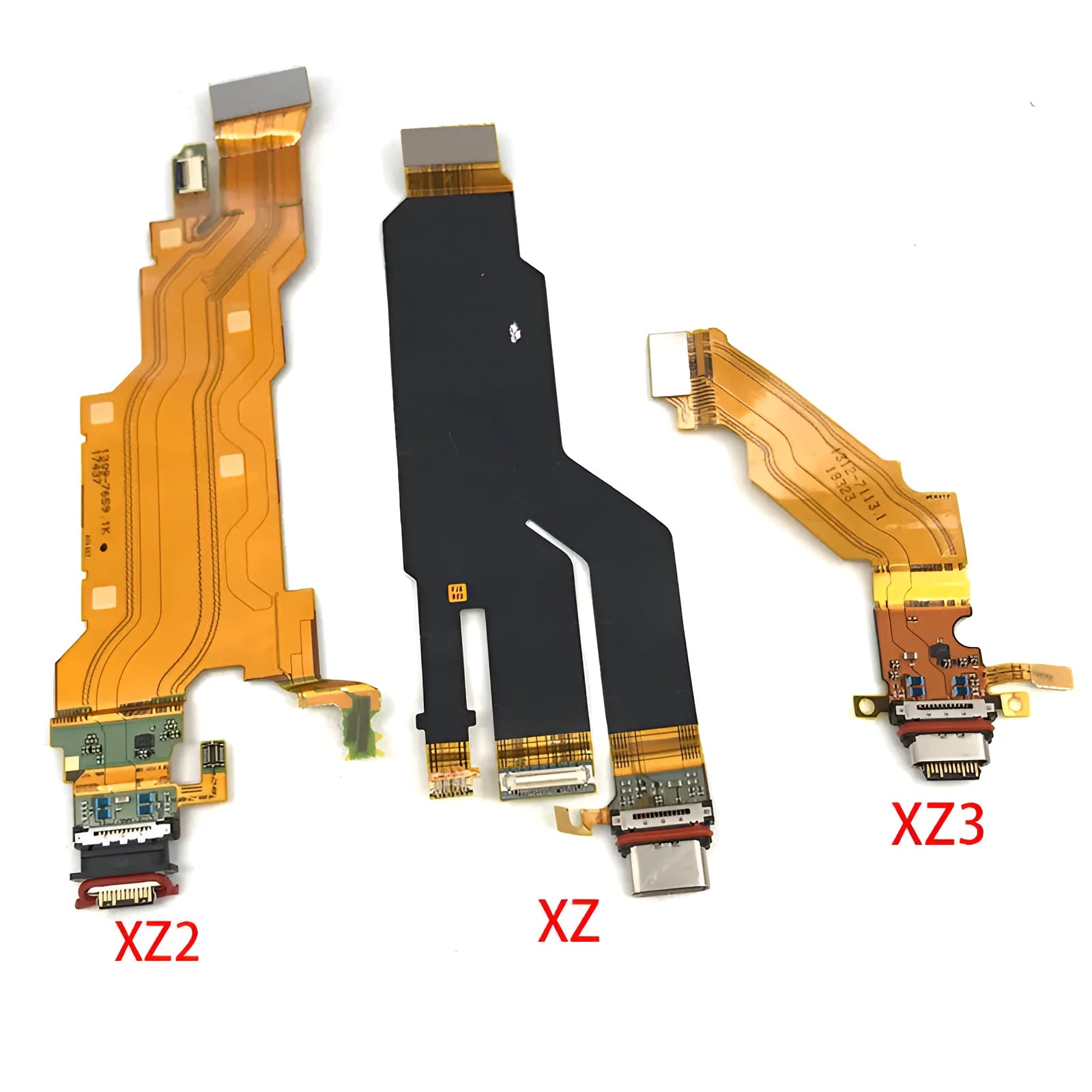 Sony XZ2 charging flat cable replacement for H8216 H8266 H8276 H8296 SOV37 SO-03K and XZ2 Premium