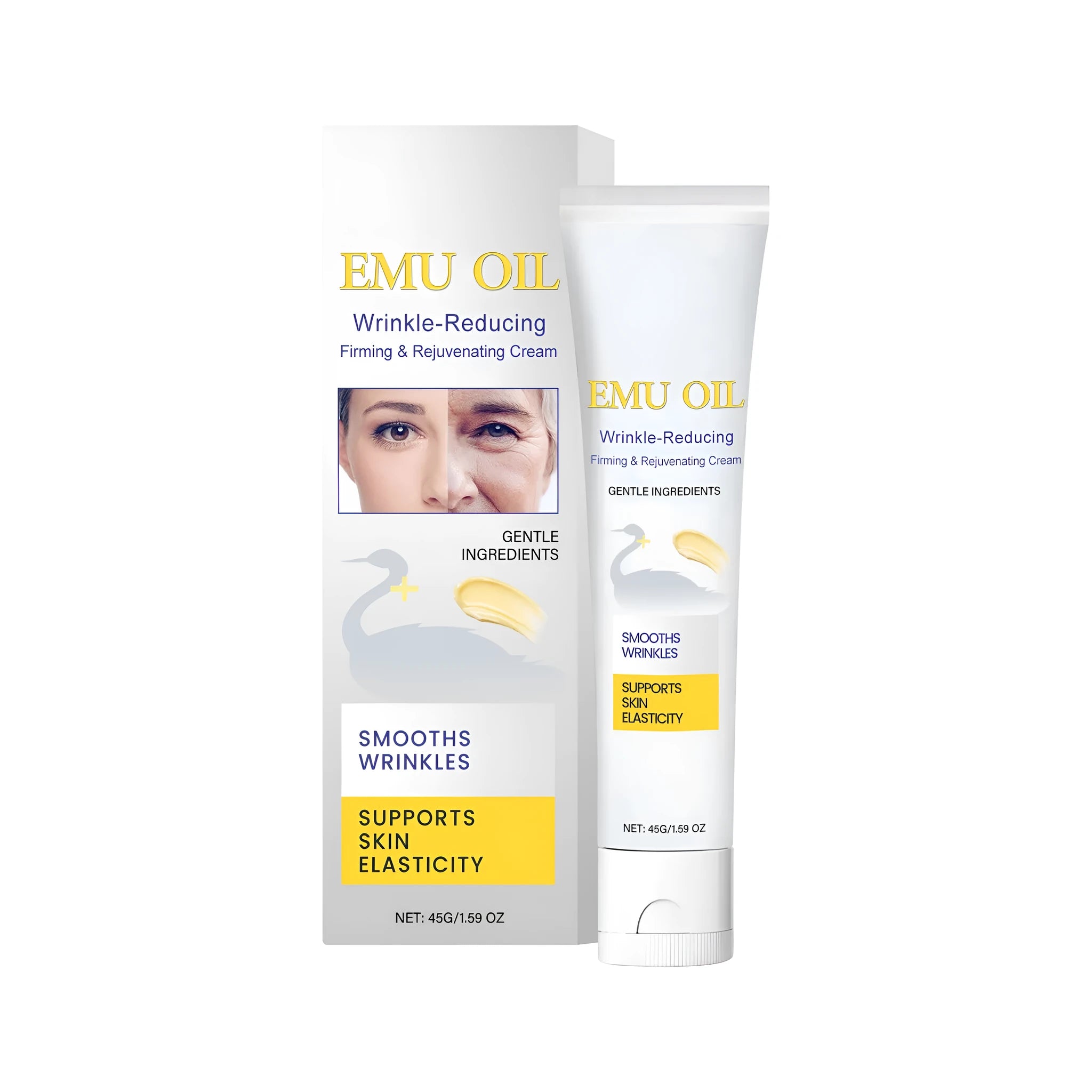 Emu Oil Anti Wrinkle Firming And Revitalizing Cream 45g jar