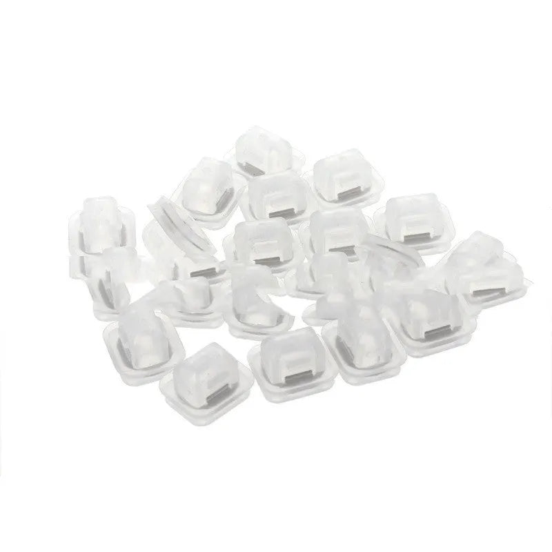 BMW interior seat buckle fastener clips peach wood brown colour 100 pieces