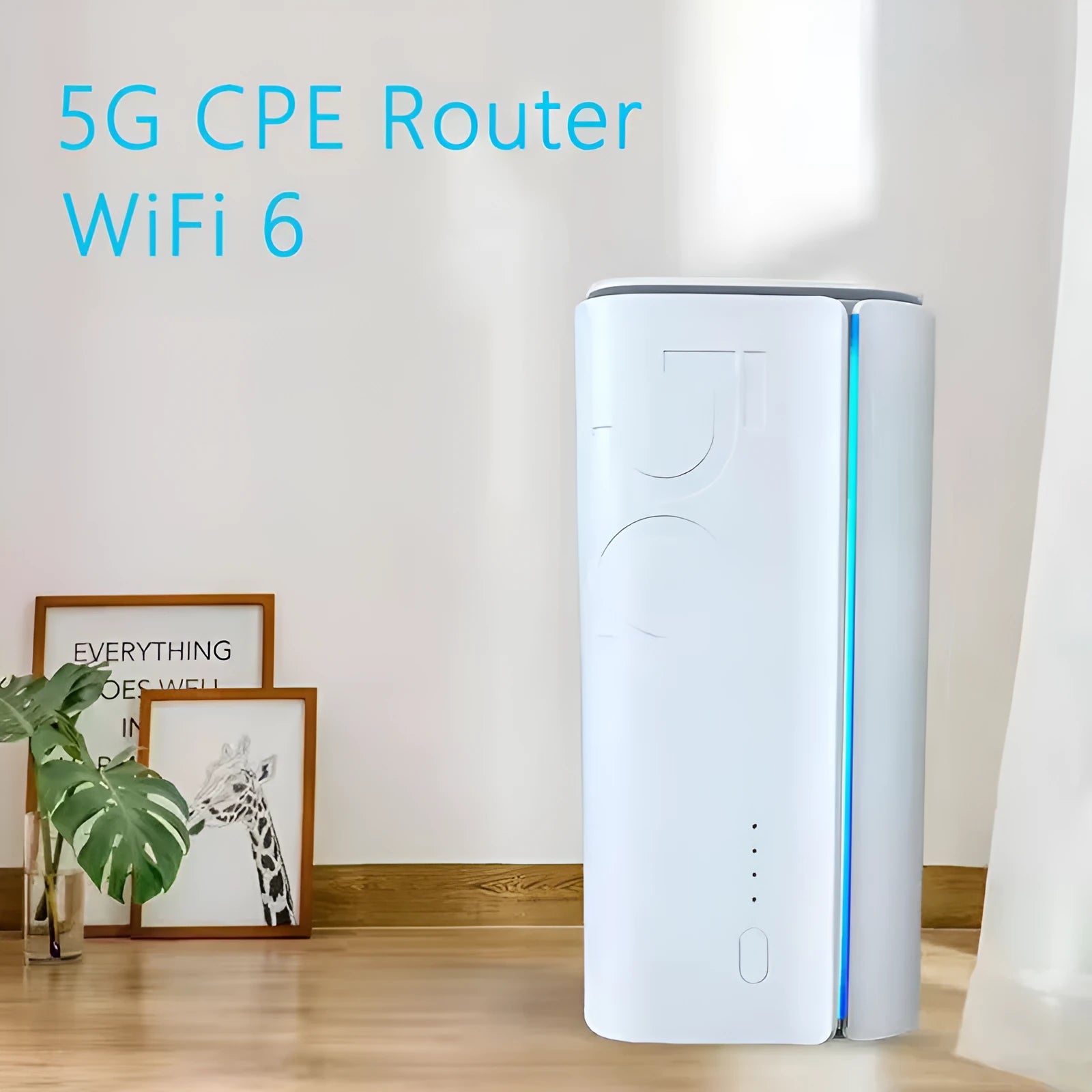 4G CPE wireless router with Qualcomm or Zhanrui chip in compact 51x30x5mm design