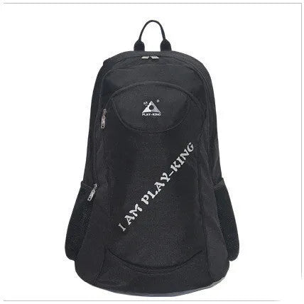 Multi-functional outdoor backpack with folding chair, tubular steel frame, 36-55L capacity, available in green blue black red