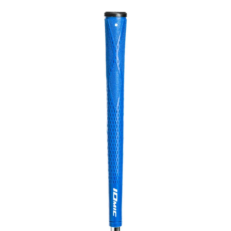 TPE golf club grip in various colour options including pink, red, blue and black variations