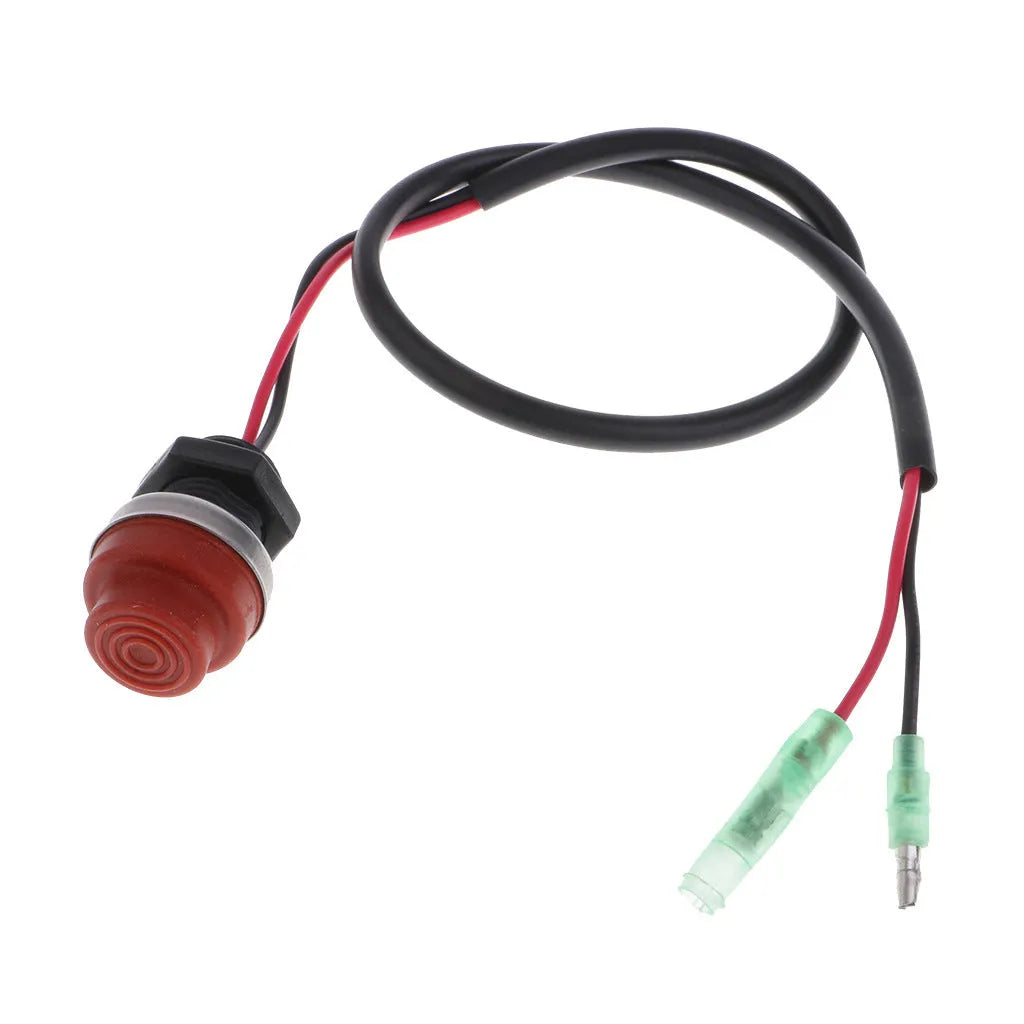 Yamaha outboard motor engine stop switch kill cord with rope lanyard for marine safety