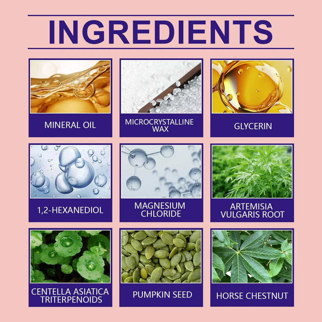 Pack of six herbal repair patches with mugwort root and centella asiatica active ingredients