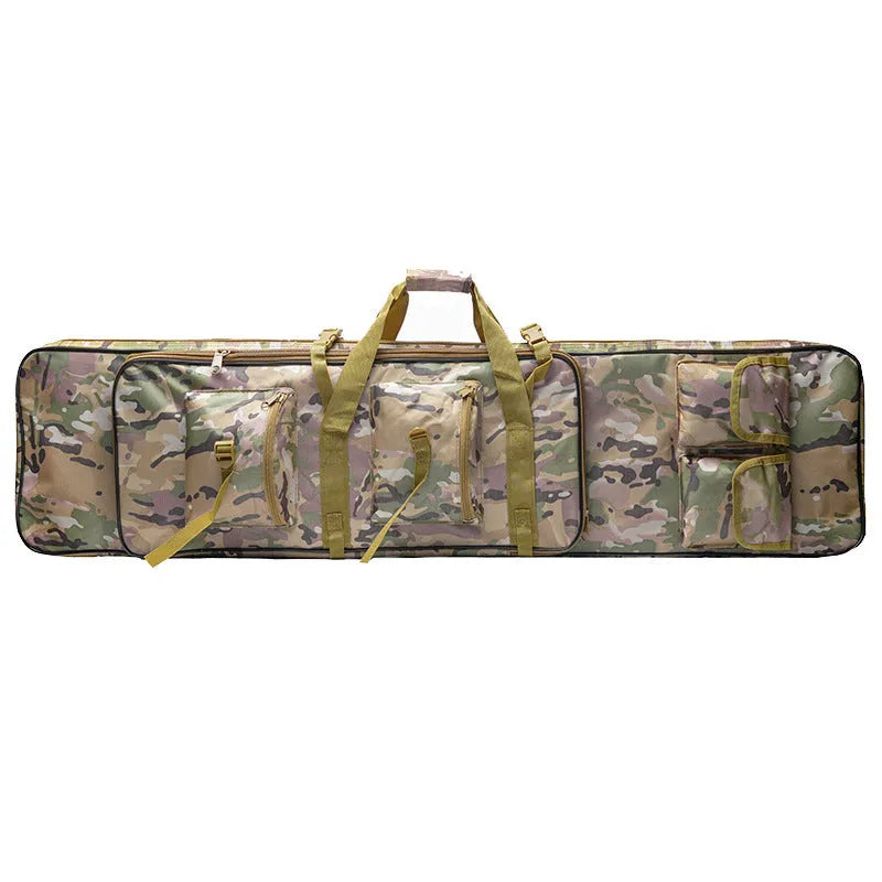 Fashion outdoor backpack portable fishing bag in solid colour Oxford material unisex design
