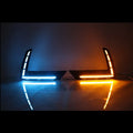 23 CRV special LED daytime running lamp front fog lamp tri colour flowing light set ABS housing