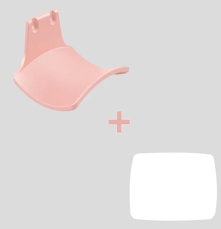 Universal non-perforated game handle wall hanging rack in black, white, or pink colour for organising controllers and headsets