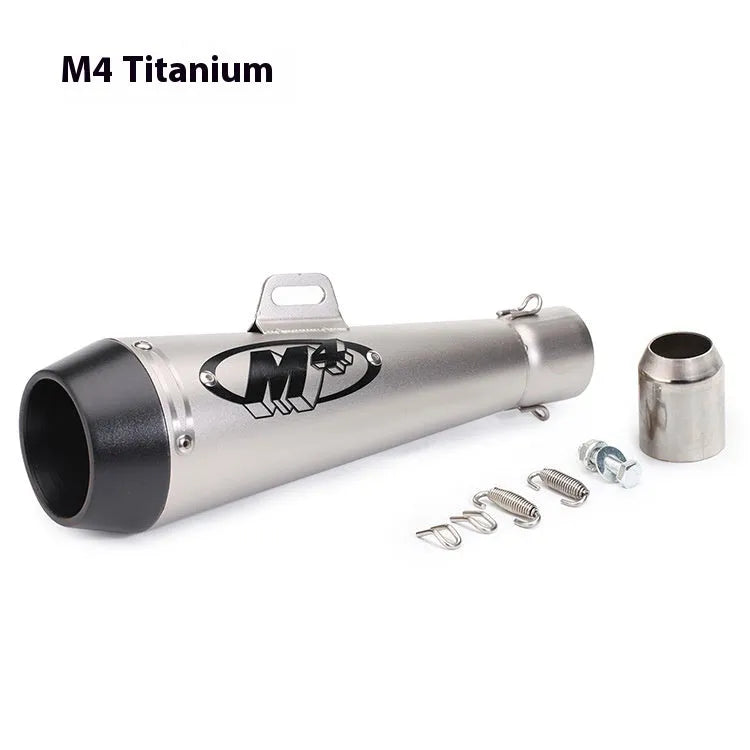 Universal M4 motorcycle exhaust pipe for large displacement bike modification