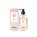 100g bottle of low sensitivity bath lotion with two-in-one washing and bathing formula containing oat seed extract