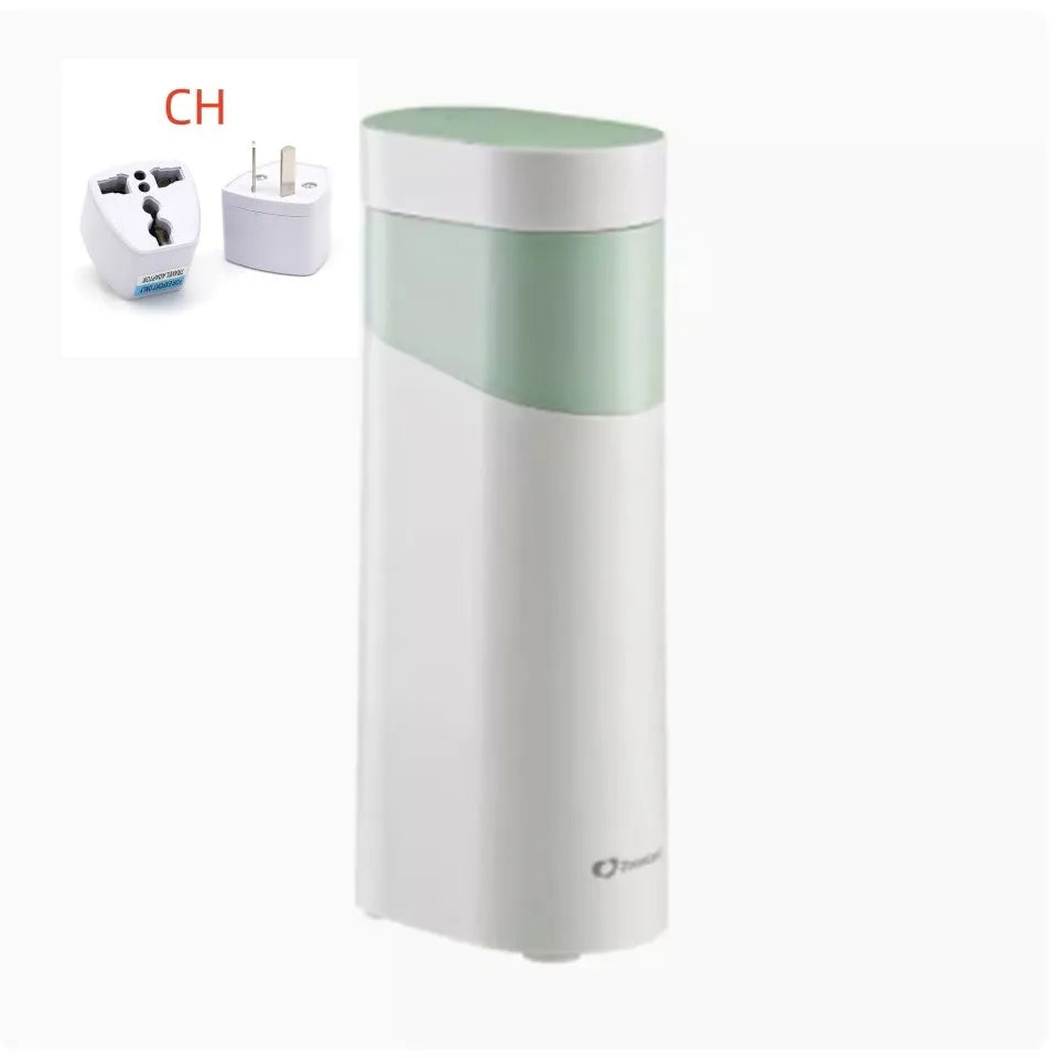 Desktop water dispenser with nano heating film in black or green colours