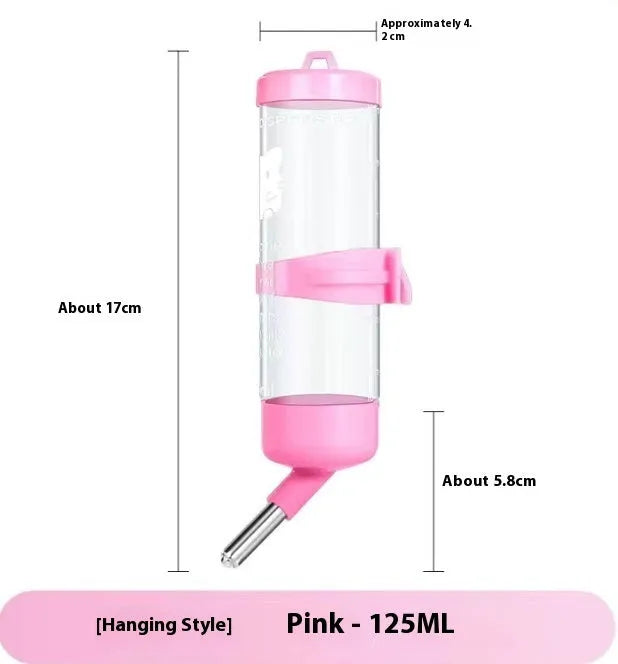 Ball kettle leak-proof pet water feeder in green, yellow, pink, white, or sky blue with multiple capacity options