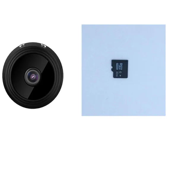 A9 WIFI wireless network camera black metal body 1080P HD indoor security camera with compact design